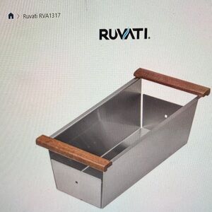 Stainless Steel Colander with Wooden Handles